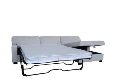 China Sektionelle Mehrzwecksofa Bett Stoff Sofa Bettsofa mit Stuhllager zu verkaufen