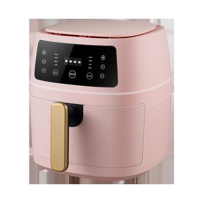 China 6L Stainless Steel Easy Electric Air Fryer Without Oil Wholesale Household Frying Grilling Kitchenware for sale