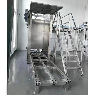 China Automatic factory aluminum empty beer cans depalletizer / depalletizing machine for carbonated soft drink for sale