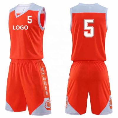 China Breathable Custom Premium Youth And Blank Mens Basketball Uniform With Shorts for sale