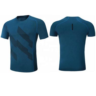 China Manufacturer Custom Comfortable Fitness Antibacterial T Shirt Gym Wear For Men for sale