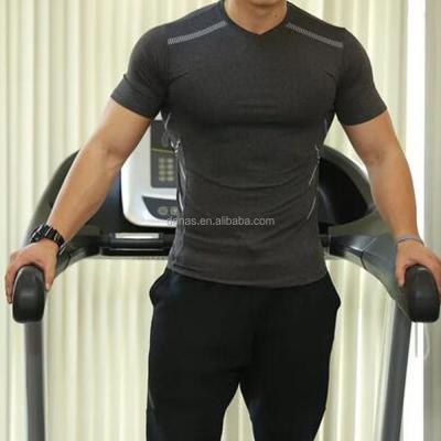 China Men OEM Service Antibacterial Gym Fitness Wear T-shirt Yoga Gym Wear for sale