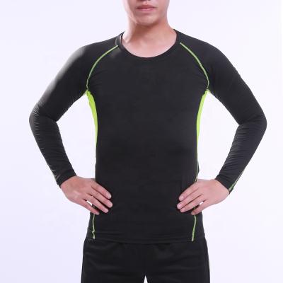 China 2021 Latest Design Antibacterial High Quality Sports Wear Men's Long Sleeve Fitness Gym Sports Gym Wear for sale