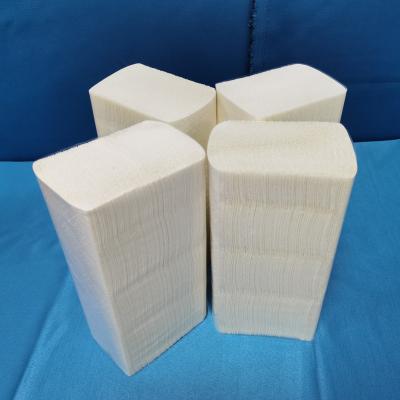 China Soft Virgin Wood Pulp Hand Towel V-Fold Bundle 1 Ply White Water Paper Towel Strong Wet Wet Tissue Paper For Hand Cleaning For Wholesale for sale