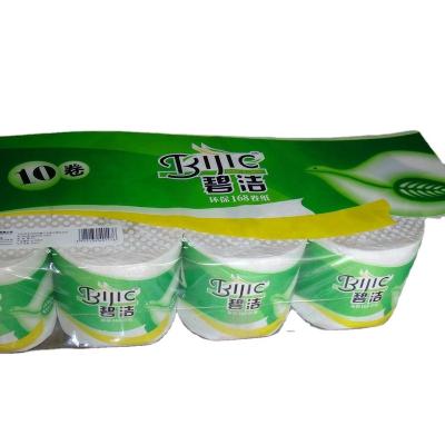 China Pulp Bathroom Recycled Toilet Paper Tissue Paper for sale