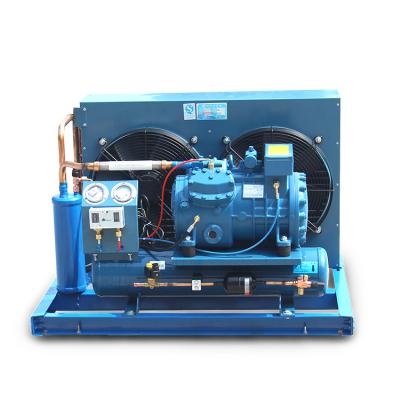 China Factory Hot-selling medium and high temperature semi-closed piston air-cooled condensing unit refrigeration unit for sale