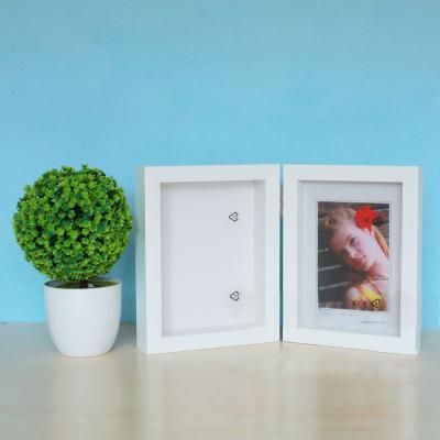 China European\modern\Middle East\Africa double picture frame hot sale of bedroom living room decoration folding home picture frame for sale