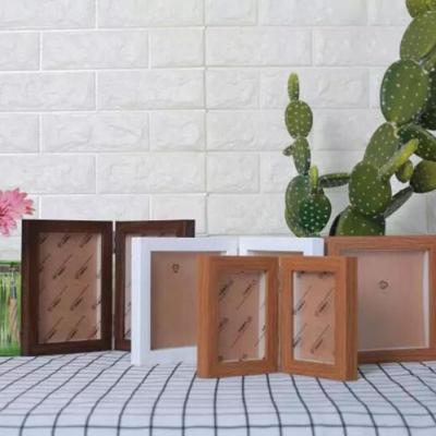 China Cheap European\Modern\Middle East\Africa Shade Box Hinged Folding Photo Picture Frame Folding Shade Custom Box Frame for sale