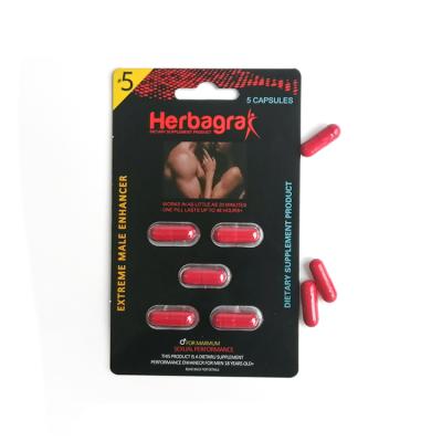 China Taking 1 capsule before intercourse 30 minutes rock hard duty pure herbal solid supplement ejaculation enhancement OEM ODM long time delay potency for sale