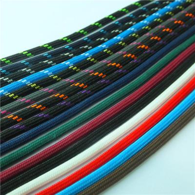 China Custom Color Woven Lace Rope Clothing Cord Parachute Climbing Rope Garment 5mm Intermediate Round Rope Accessory for sale