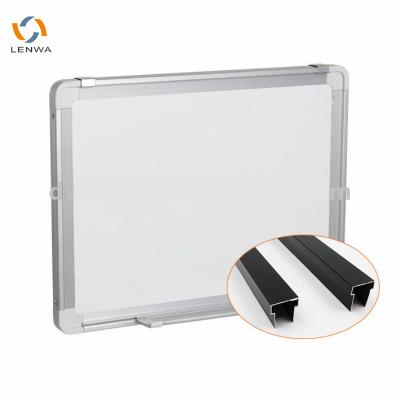 China Aluminum blackboard and whiteboard and bulletin board manufacturer LENWA for aluminum profiles of blackboard or whiteboard frame for sale