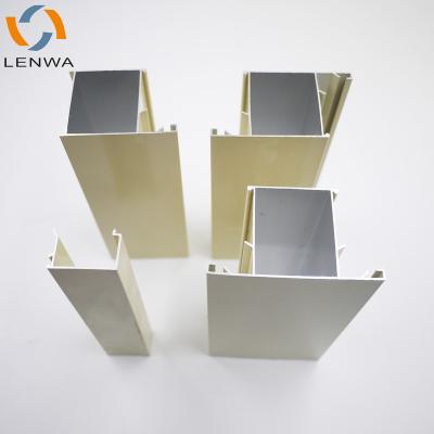 China Lenwa factory price 6063-T5 Iraq window profile aluminum frame in aluminum alloy aluminum window door for sale