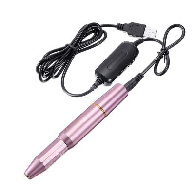 China Professional Portable Electric Nail Salon USB Efile Nail Drill Pedicure Manicure 20000RPM Electric Nail File Drill Machine For Personal Use for sale