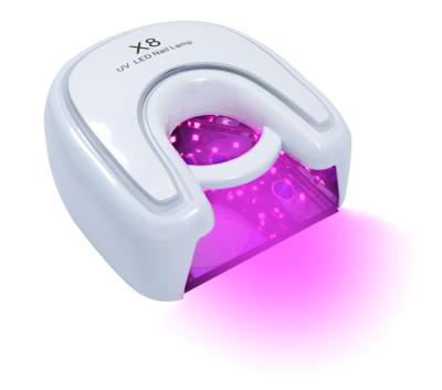 China ABS & Metal Inside Wholesale UV Led Nail 48w Rechargeable Cordless Nail Dryer x8 Rechargeable Nail Lamp for sale