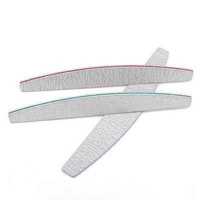 China Import Sanding Logo Custom Manicure Pedicure Nail Art Tools Imported Sanding Double Sided Nail File for sale