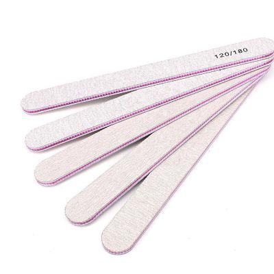 China Import sanding 80/100/120/150/180/240/320 double 80/100/120/150/180/240/320 custom gray nail file for sale