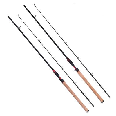 China Carbon Factory Hot Sale 2.06m 2.13m Lure Casting Spinning Sea Bass Lure Fishing Carbon Fishing Rod for sale