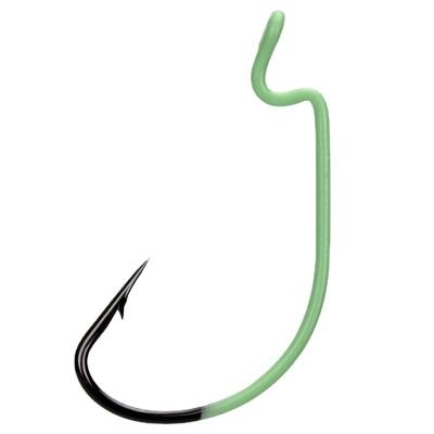 China Ourdoor Wholesale Luminous Crank Hook 2#1#1/0#2/0#3/0# Set Fishing Hook High Carbon Steel Single Hook for sale