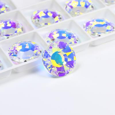 China Dongzhou Hotsale K9 Fancy Stone Crystal Pendant Beads of Jewelry Accessories for Jewelry Decoration for sale