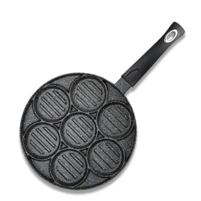 China Viable Multifunctional Non-stick Aluminum Cooker Cookware Frying Pan Nonstick Coating Egg Pan Pancake Steak Pan for sale