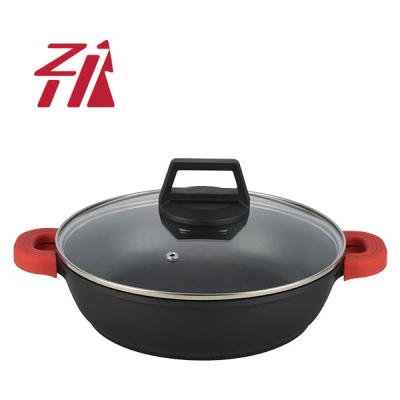 China Viable Wholesale High Quality Nonstick Aluminum Shallow Casserole for sale