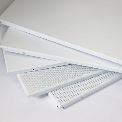 China Office Corridor Hospital Bank Exhibition Hall Central Aluminum False Ceiling Tiles Clip In Aluminum Ceiling for sale