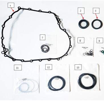 China Automatic Transmission 9HP48 Gearbox Overhaul Kit Gasket Kit For LAND ROVER Standard Size for sale