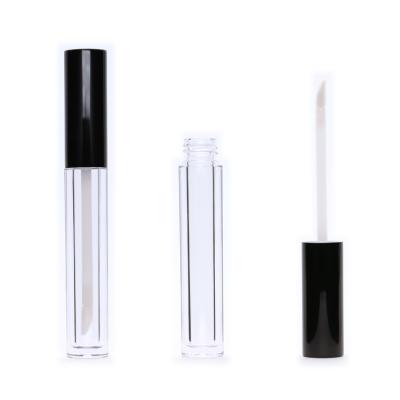 China Wholesale Cosmetic Empty Round Lip Gloss Bottle Lip Gloss Cosmetic Tube Lip Gloss Tube With Box for sale