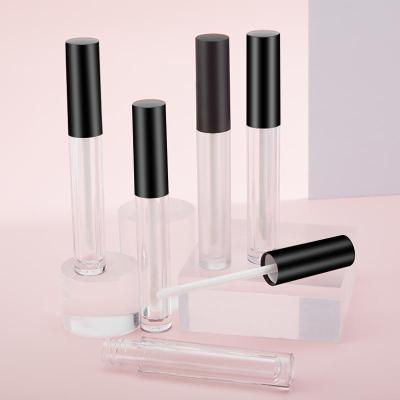 China Private Label 8ml Lip Gloss Tube Lip Gloss Cosmetic Tubes Packaging Lip Gloss Tubes Bottle Empty Refillable Cosmetics Containers for sale