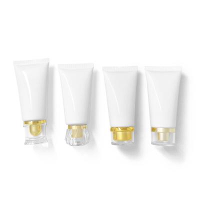 China BB/CC Cream Face Wash Cream Cosmetic Tube 50g Empty Plastic Tubes Empty Laminated Cosmetic Packaging Plastic Tube for sale