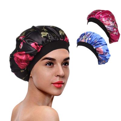 China Custom Made Soft Jumbo Soft Ankara Satin Feeling Zodiac Hair Caps And Edge Luxury Wraps With Logo for sale