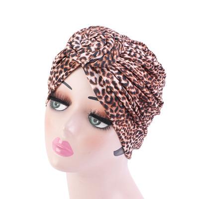 China Lady Turban Print Fashion Style Washable Adjustable Night Sleep Turban Breathable One Size Fits African Daily Wear Top Twist Cotton Women Turban Hat for sale