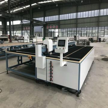 China Building Material Stores Semi-automatic Laminated Glass Cutter YGJ-3726 Glass Cutting Machine for sale