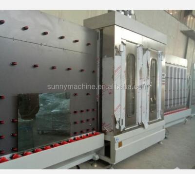 China Factory Glass Washing Machine 2700 x 3300 Mm Vertical Glass Washing And Drying Machine for sale