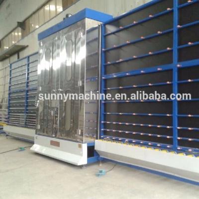 China Factory Glass Washing Machine Vertical Glass Washing And Drying Machine With Max Glass 2500 X 3500 Mm for sale