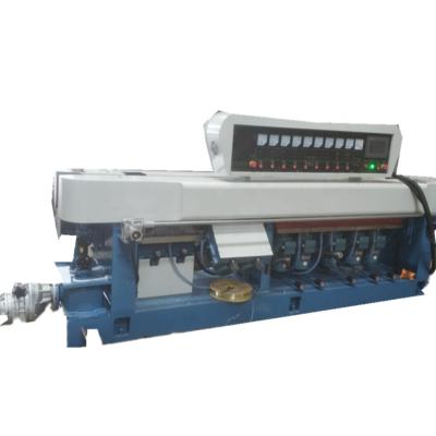 China Building Material Shops Straight Line Machines 9 Motors Glass Processing Automatic Glass Sharpening Polishing Machine for sale