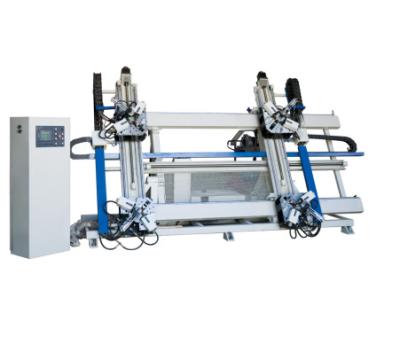 China Construction worksÂ   Cnc Corner Crimping Machine Corner Four Head Combining Machine for sale