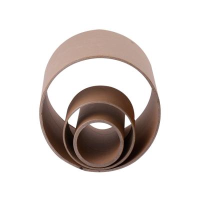 China Recycled Materials Pressure Heavy Duty Industrial Paper Cardboard Core Tube Packaging Paper Roll Available Custom Sizes for sale