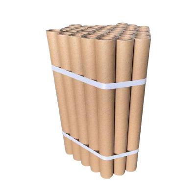 China Recycled Materials Industrial Building Kraft Paper Tube Hardpaper Kraft Paper Core Roll Pressure Moisture Resistance for sale