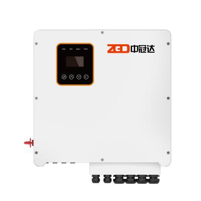 China 3 Phase Grid Tie On/Off Inverter Solar Power System Output Overload Protection 8kw dc/ac Home Hybrid Solar Power Inverter for sale