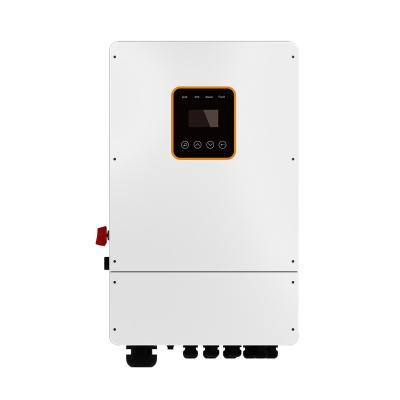 China Wholesale High Quality Home Solar Power System Smart Mppt 6kw On Grid Solar Hybrid Inverter Hybrid Solar Inverter for sale