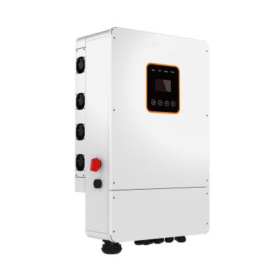 China 48v 6kw 6kva sine wave home pure hybrid mppt solar power system inverter solar hybrid inverter for solar power system for sale