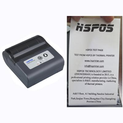 China mini 80mm portable 48mm USB BT thermal printer support windows Android Linux IOS HSPOS easy to SDK, pdf file printing service for sale