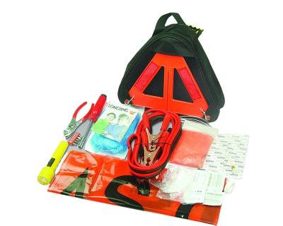 China Car Emergency Roadside Emergency Kit 2020 Hot Sale Triangle Tools Car Emergency Warning Kit for sale