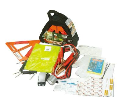 China Roadside Rescue Kit Safety Roadside Aid Kit Safety Vehicle Tool Car Accessories Emergency Tool Kit for sale