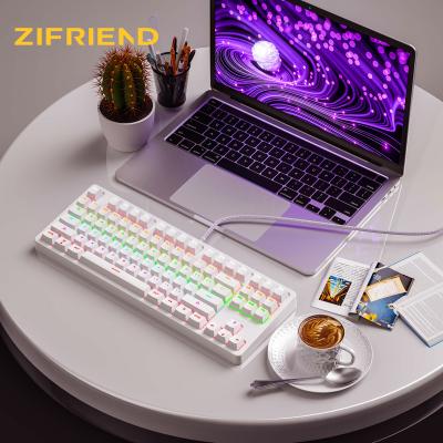 China US 87 104 USB Layout Keyboard 61 Wired Switch RGB Wireless Blue Green Tooth Mechanical Keyboard For New Used i5 i7 Laptop for sale