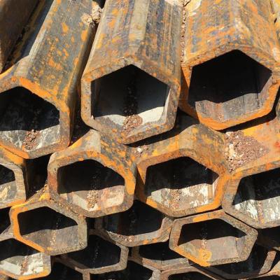 China Seamless Tubes And Pipes , Hexagonal Tube9 Seamless Steel Pipe Liquid Carbon Steel for sale