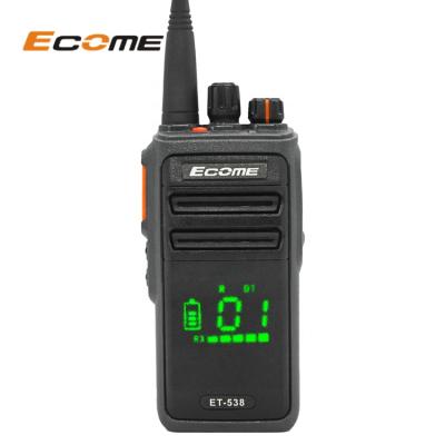 China FINGER Ecome ET-538 Long Distance Pakistan Waterproof Cheap Two Way Walkie Talkie for sale