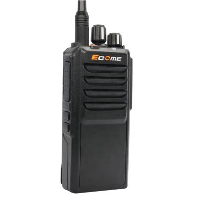 China Brand Outdoor Analog Radio Ecome VHF UHF Dual Band Noise Canceling 5W /10W/25w Handheld Walkie Talkie for sale