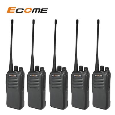 China DMR UHF ECOME ET-D40 Professional Digital DMR Walkie Talkie 5 Radio Set for sale